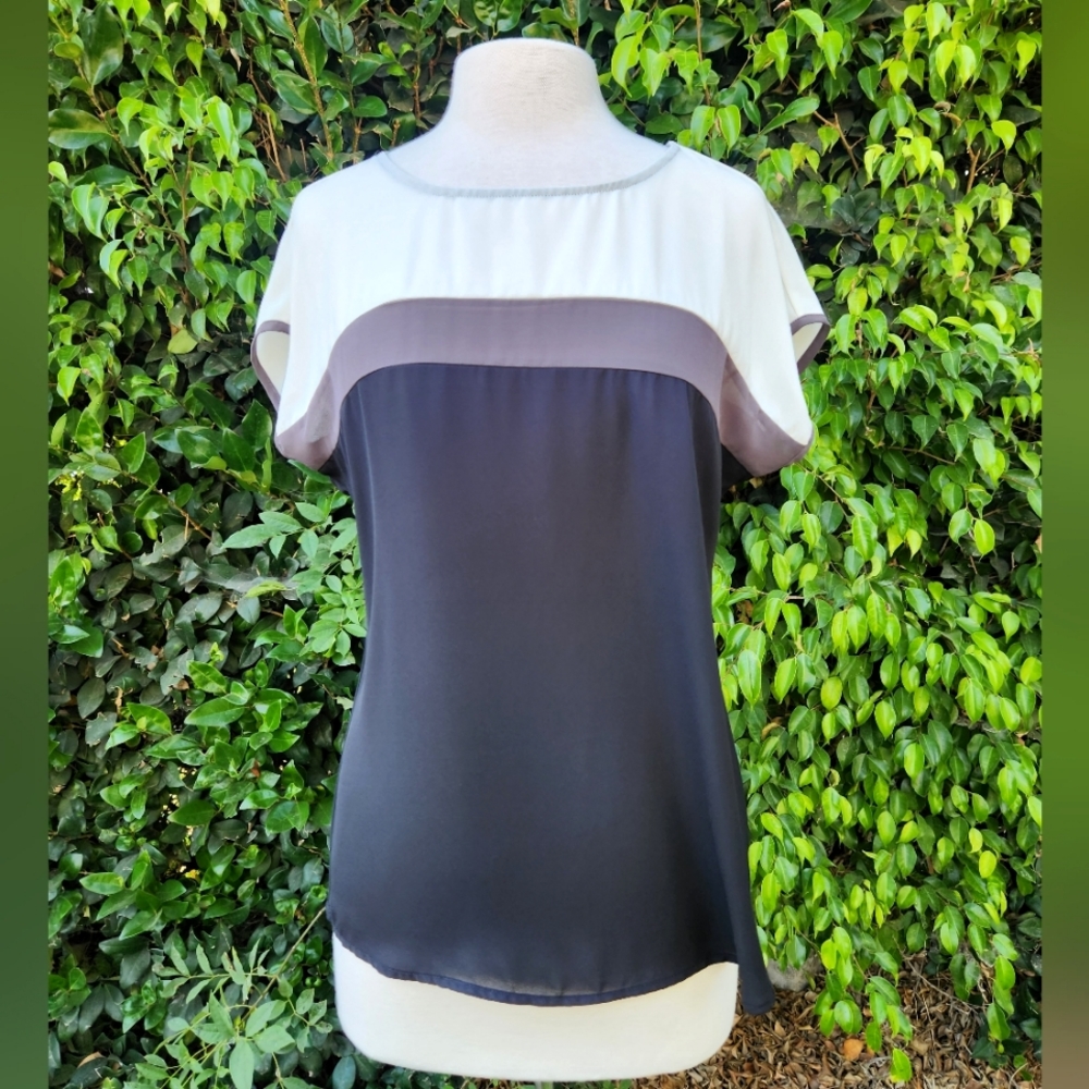 Sweet Rain Color Blocked Blouse